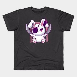 Bunny Pastel Goth Kids T-Shirt